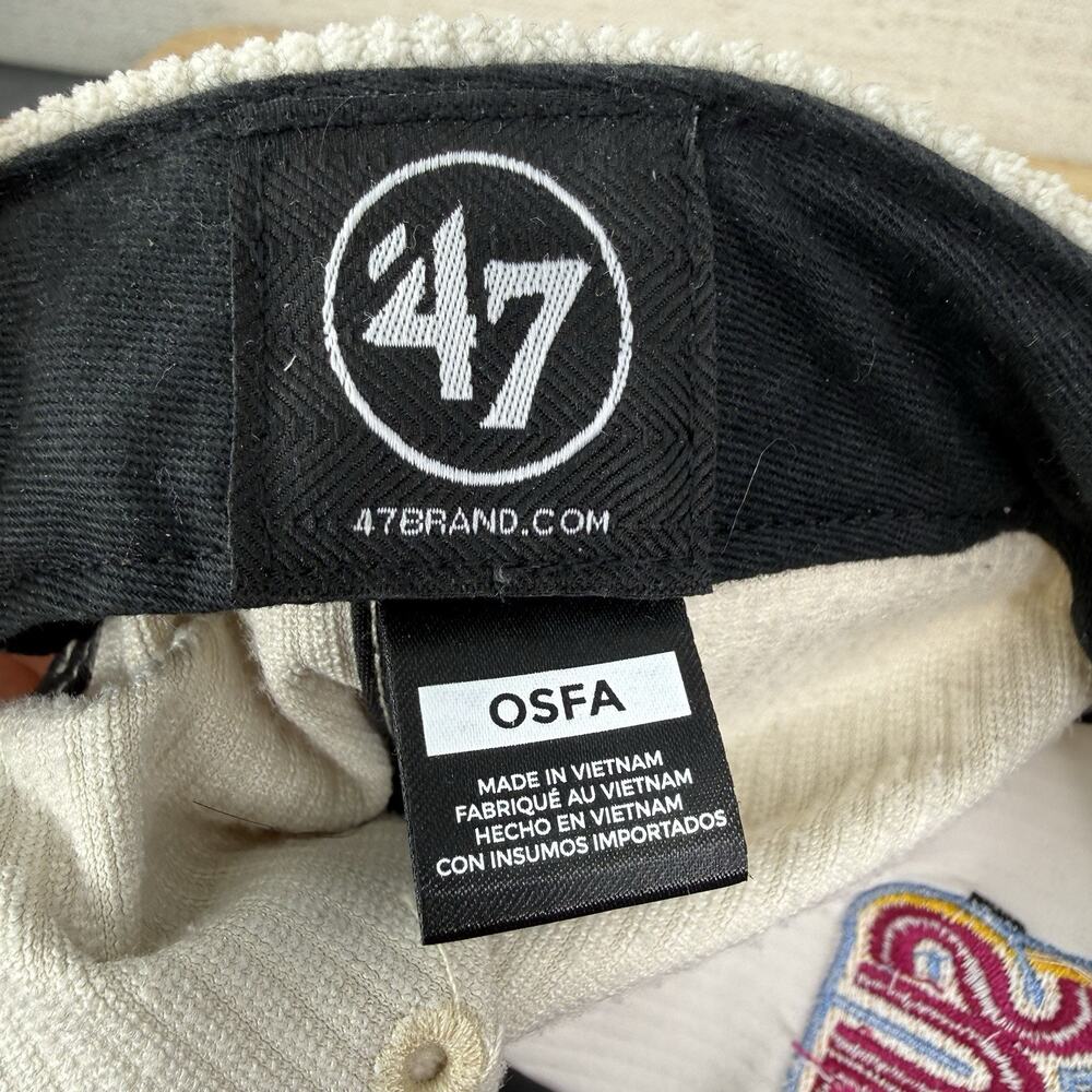 SUPER BOWL XXIX 'VINTAGE SUPER BOWL' 47 Brand HITCH CORDUROY SNAPBACK 49ers - Picture 7 of 9
